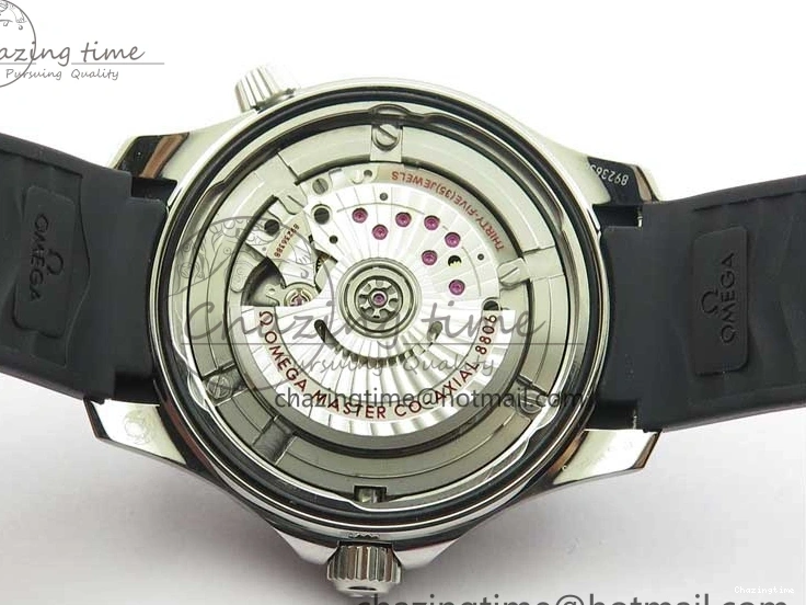 0121 BestValue Seamaster Diver 300M Nekton VSF 1:1 Best Edition Black Dial on Black Rubber Strap A 7886